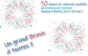 Régional Equipes à Fronton : 11 équipes sur le podium !